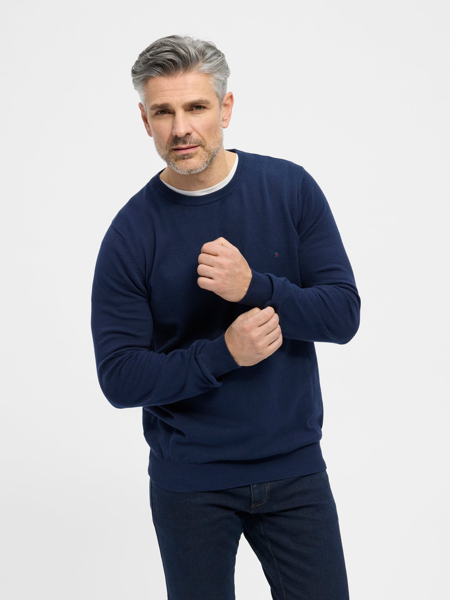 Long Sleeve Sweater Julian - Navy