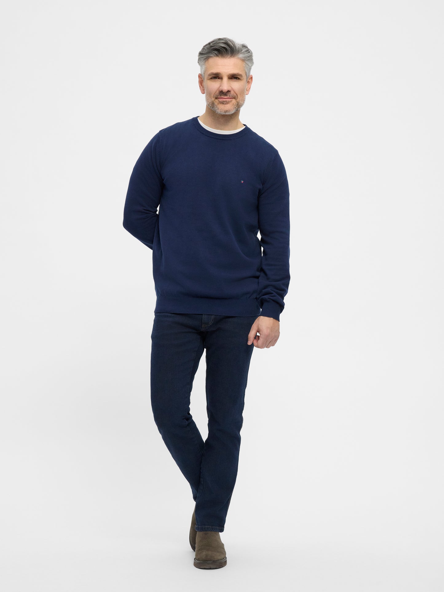 Long Sleeve Sweater Julian - Navy