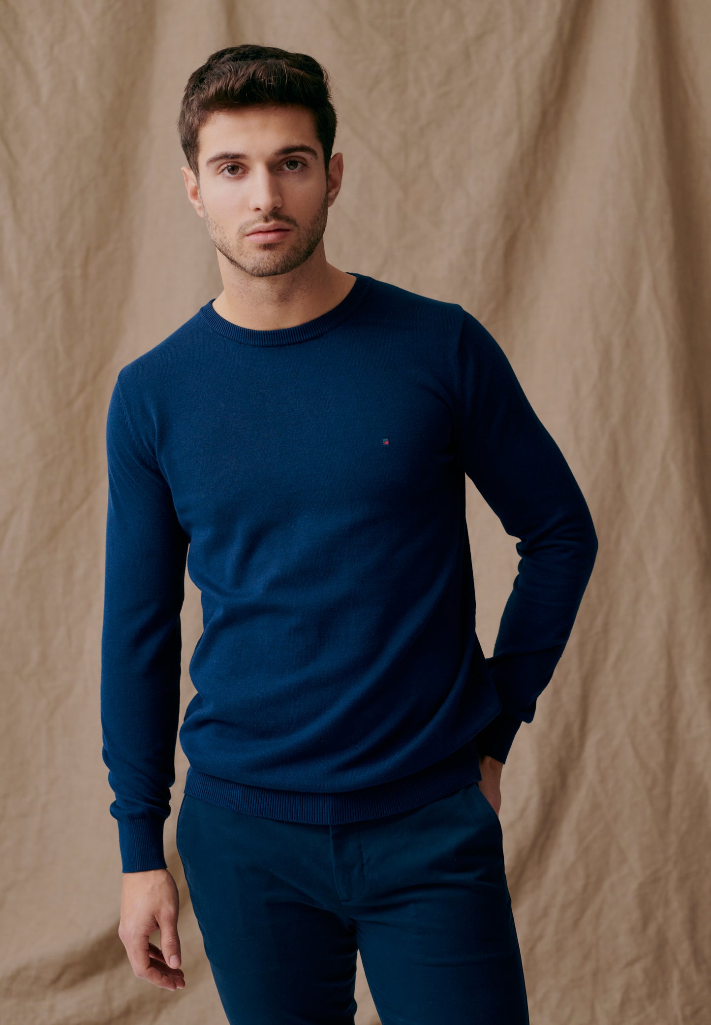 Long Sleeve Sweater Julian - Navy