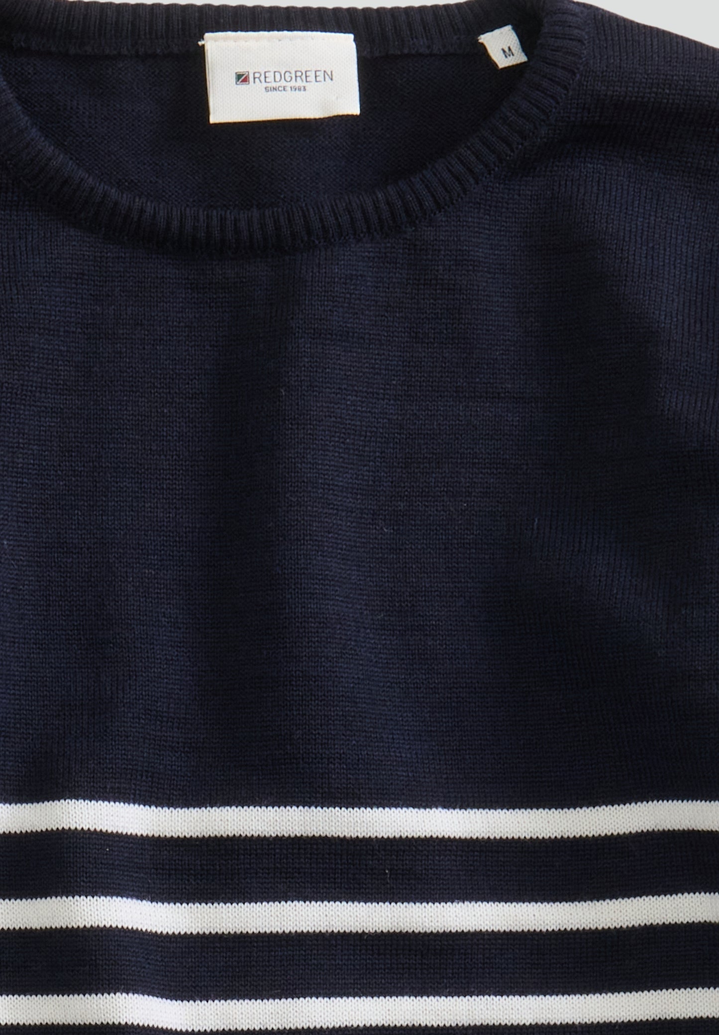 Woolen Long Sleeve Sweater Jan - Striped Seafarer