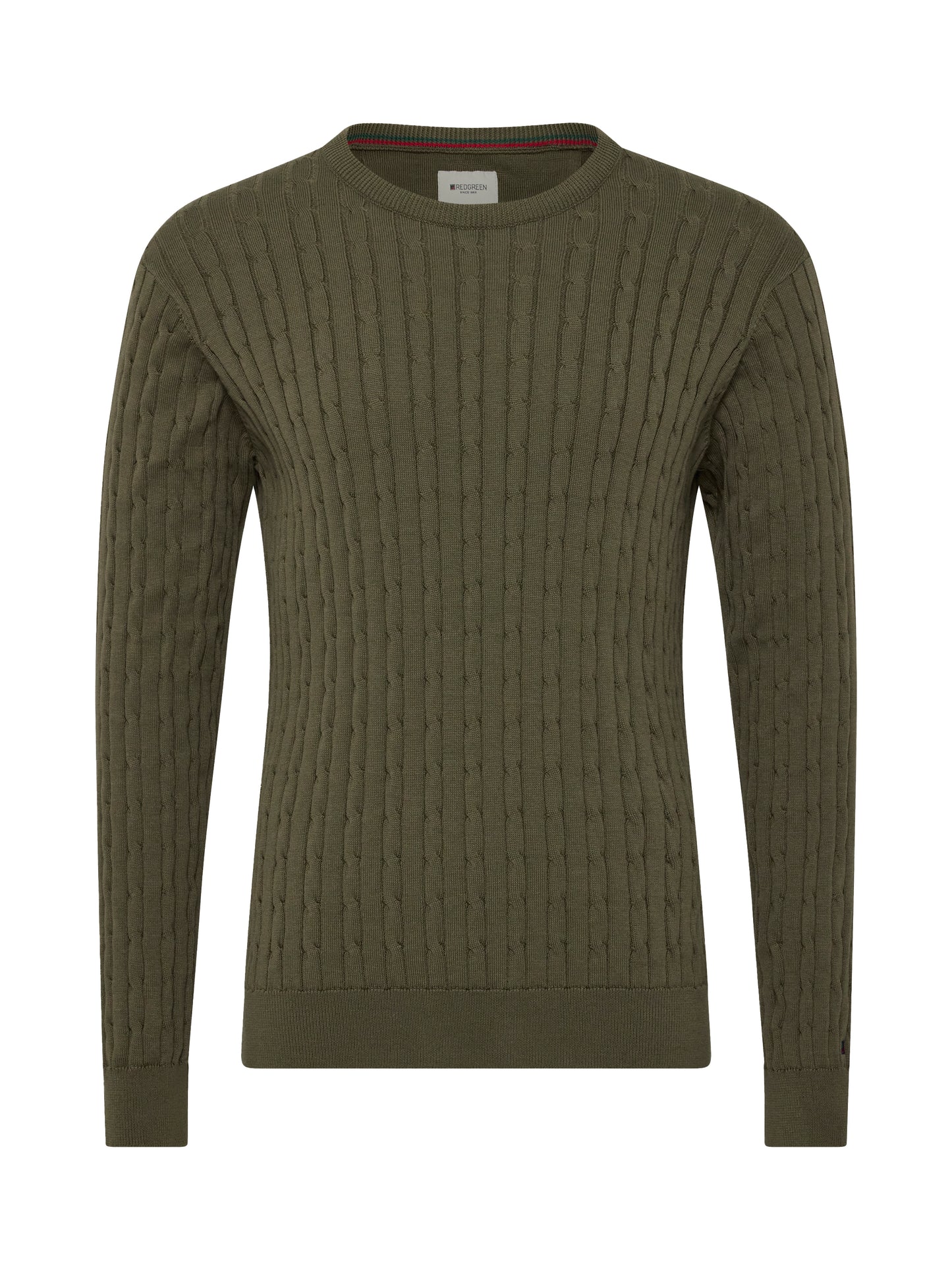 Woolen Long Sleeve Jorn - Olive Green