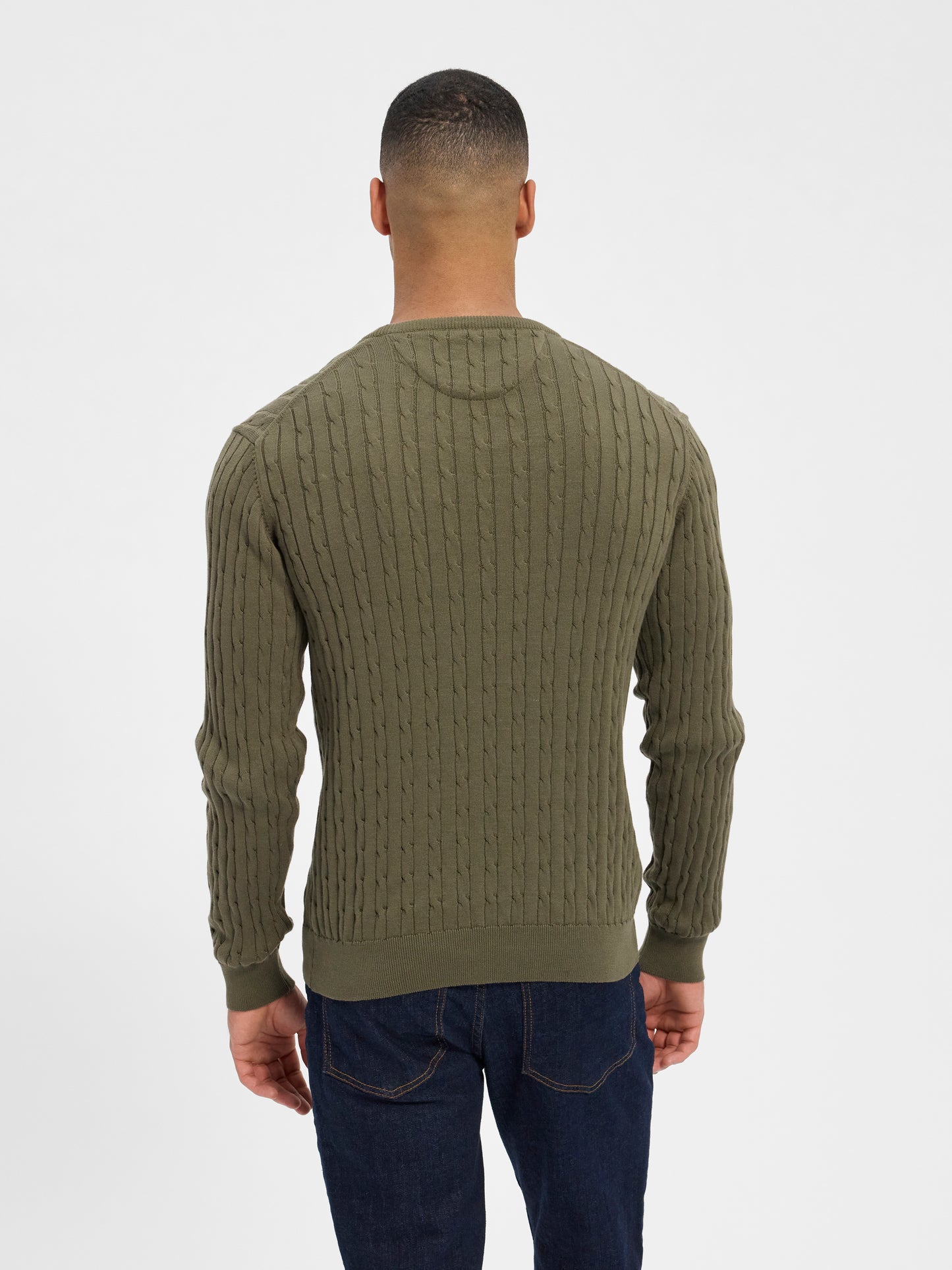 Woolen Long Sleeve Jorn - Olive Green