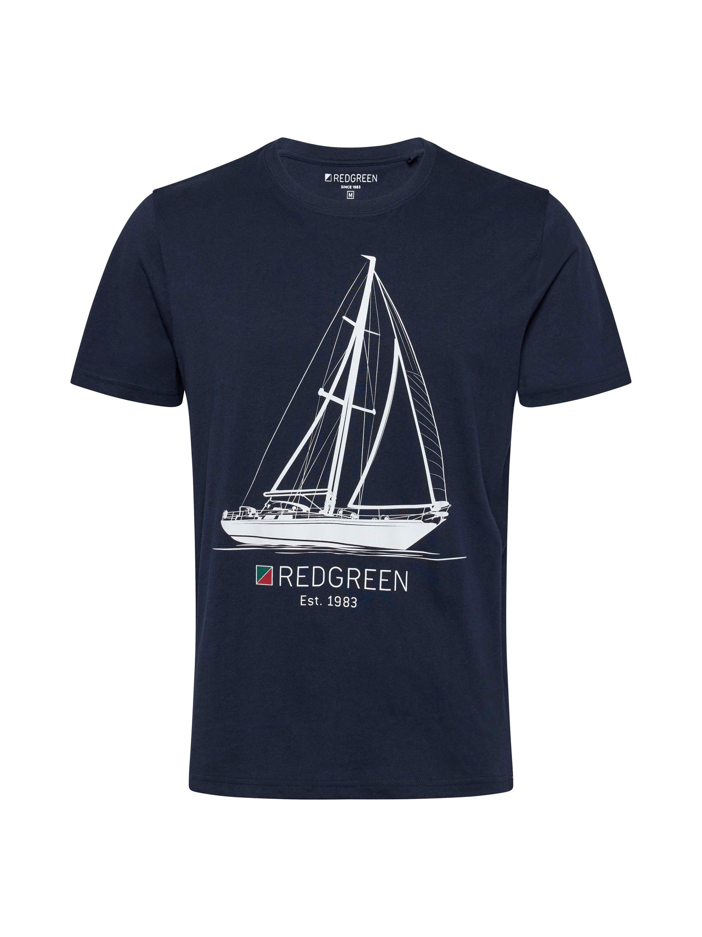 T-Shirt Sailing Design - Solid Navy